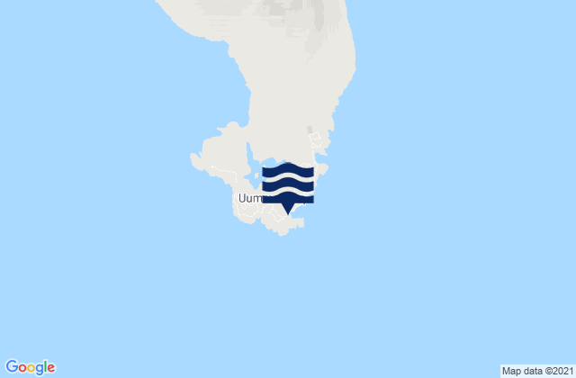 Uummannaq, Greenlandの潮見表地図