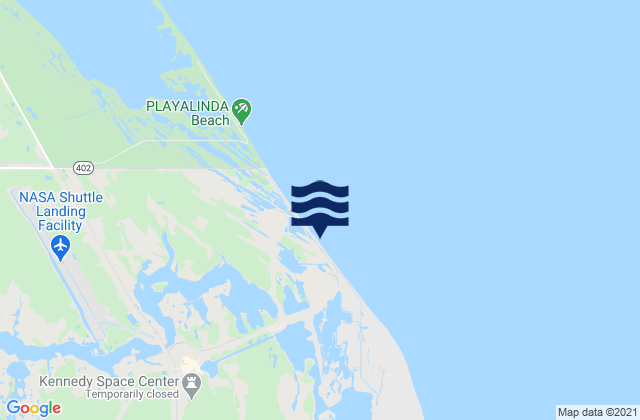 Vab Turning Basin Merritt Island, United Statesの潮見表地図