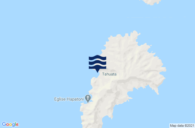 Vai Tahu, French Polynesiaの潮見表地図