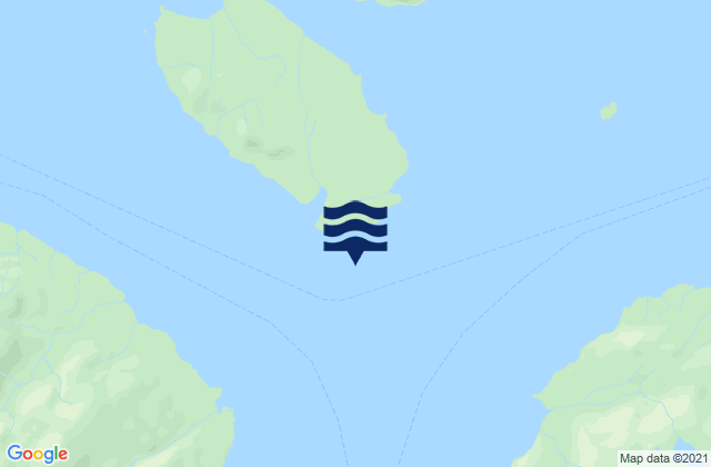 Vank Island off Neal Point, United Statesの潮見表地図