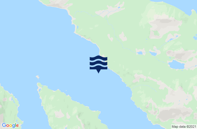 Viekoda Bay, United Statesの潮見表地図