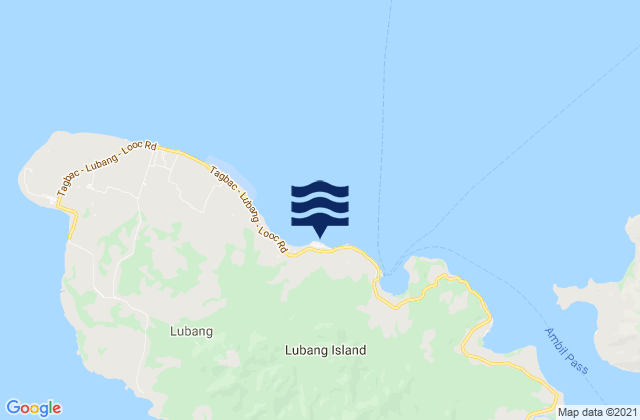 Vigo, Philippinesの潮見表地図