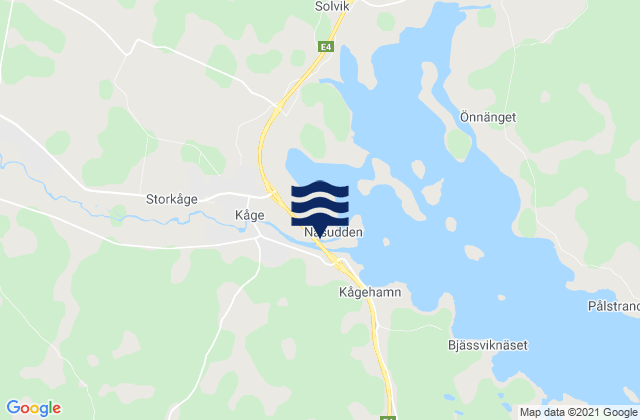 Viken, Swedenの潮見表地図