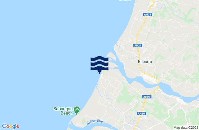 Vintar, Philippinesの潮見表地図
