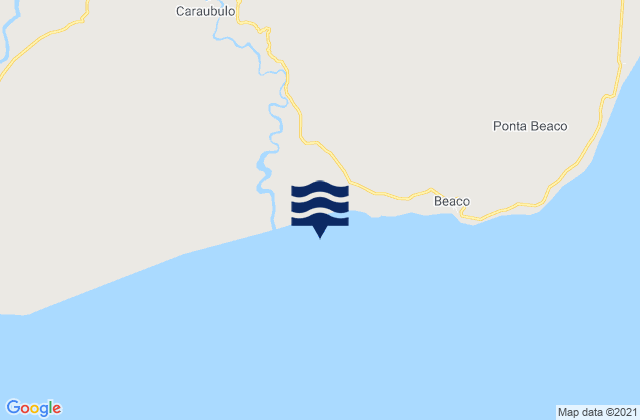 Viqueque, Timor Lesteの潮見表地図