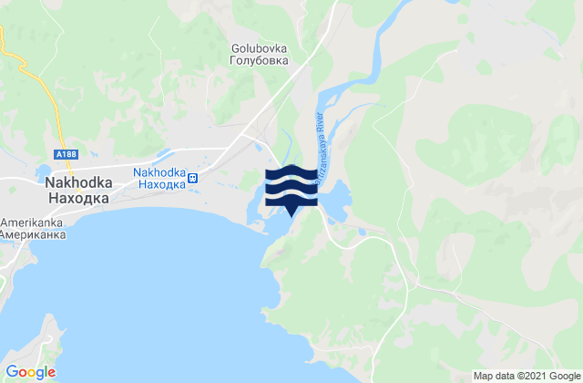 Vladimiro-Aleksandrovskoye, Russiaの潮見表地図