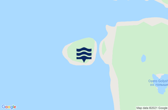 Volostrov, Russiaの潮見表地図