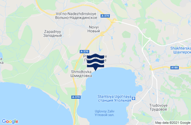 Vol’no-Nadezhdinskoye, Russiaの潮見表地図