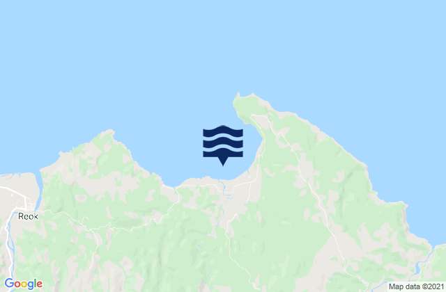 Waetuwa, Indonesiaの潮見表地図