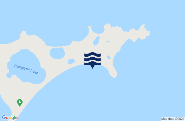 Waikeri, New Zealandの潮見表地図
