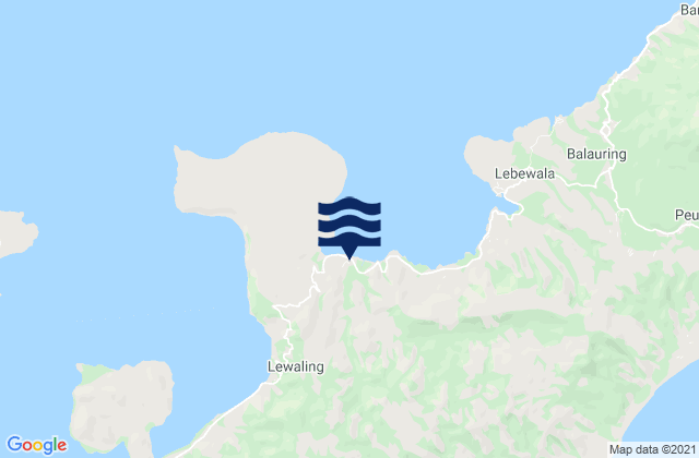 Wailolong, Indonesiaの潮見表地図