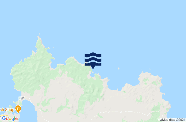Waimahana Bay, New Zealandの潮見表地図