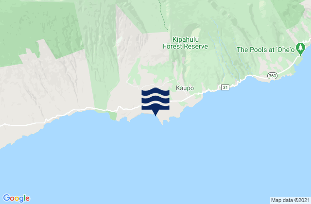 Waipu, United Statesの潮見表地図
