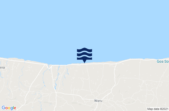 Wakduwa’ Barat, Indonesiaの潮見表地図