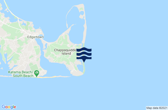 Wasque Point Chappaquiddick Island, United Statesの潮見表地図