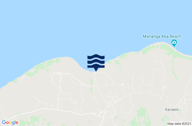 Weetobula, Indonesiaの潮見表地図