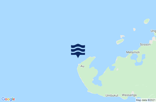 West Harbour, Papua New Guineaの潮見表地図