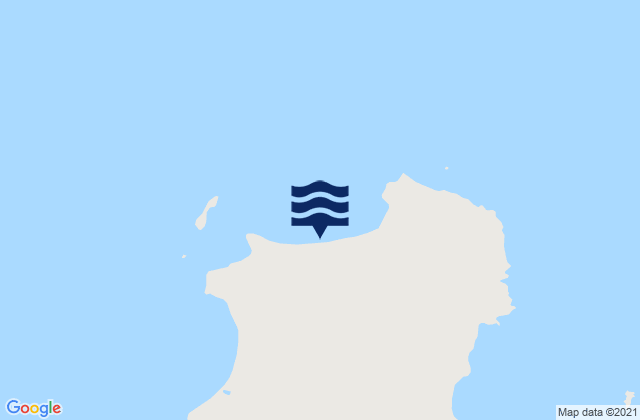 West Island, Australiaの潮見表地図