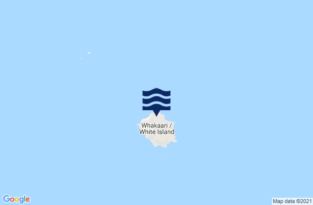 Whakaari/White Island, New Zealandの潮見表地図