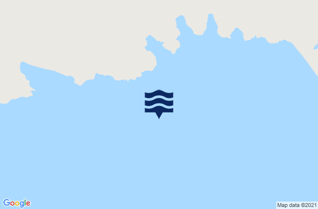 Whangaroa, New Zealandの潮見表地図
