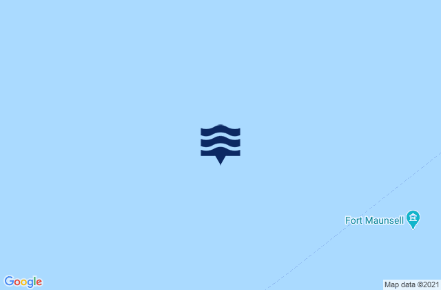 Whitaker Beacon, United Kingdomの潮見表地図