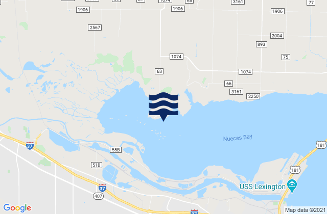 White Point, United Statesの潮見表地図