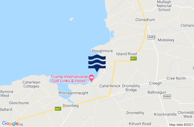 White Strand, Irelandの潮見表地図