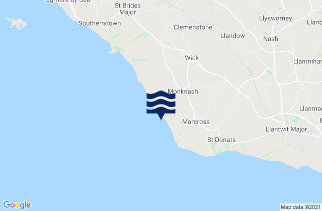 Wick, United Kingdomの潮見表地図