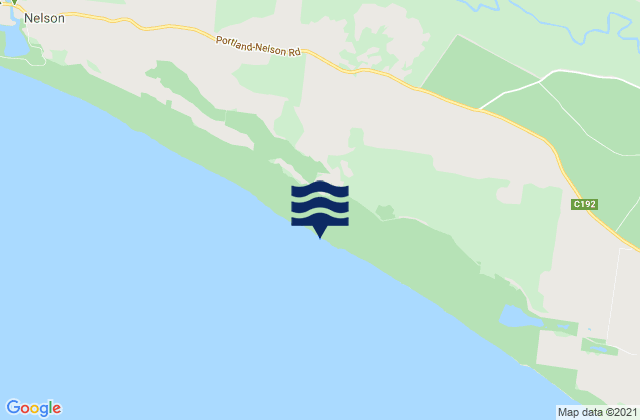 Wild Dog Beach, Australiaの潮見表地図
