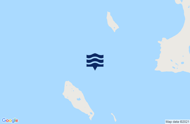 Wilmot and Crampton Bay, Canadaの潮見表地図