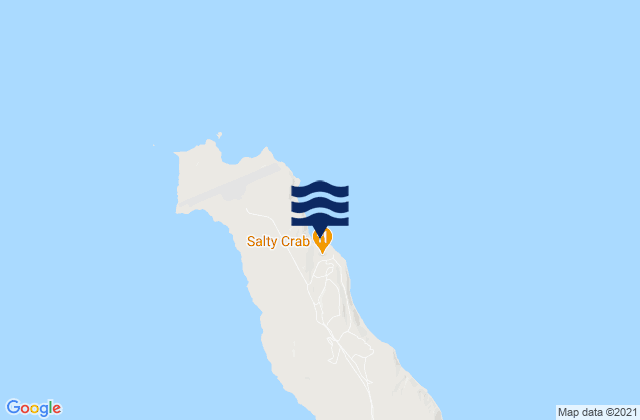 Wilson Cove San Clemente Island, United Statesの潮見表地図