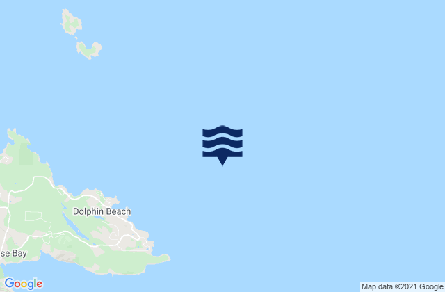 Winchelsea Island, Canadaの潮見表地図