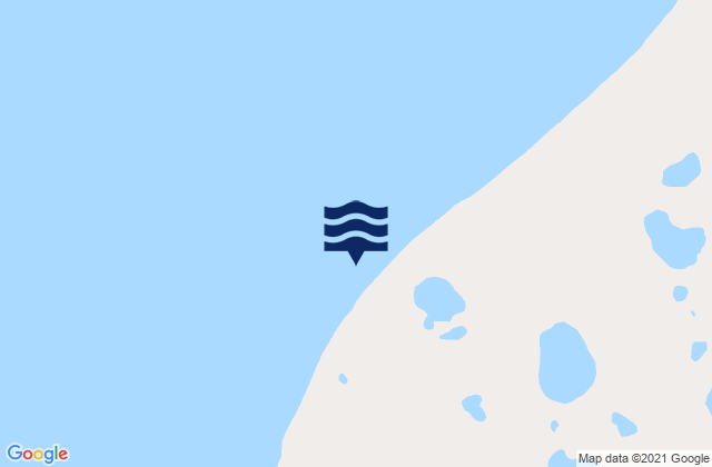 Wood Bay, United Statesの潮見表地図