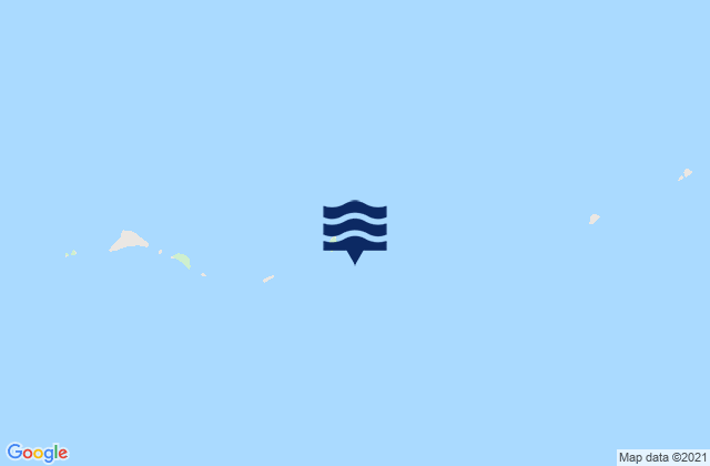 Wotje Atoll, Marshall Islandsの潮見表地図