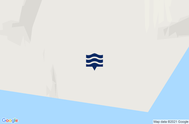 Wrangel Bay, Canadaの潮見表地図