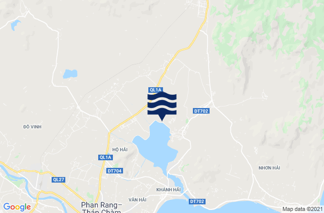 Xã Bắc Phong, Vietnamの潮見表地図