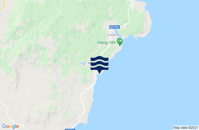 Xã Vĩnh Hải, Vietnamの潮見表地図