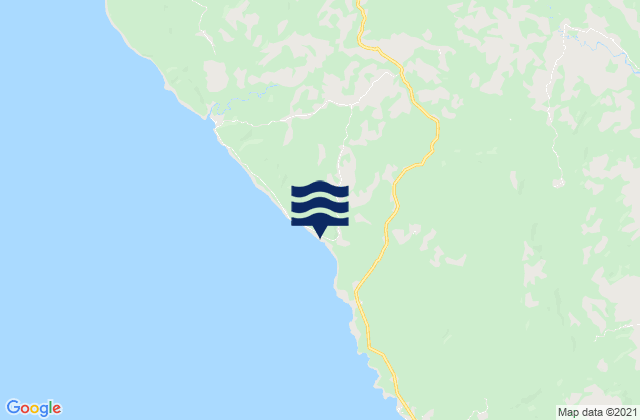 Yuni, Philippinesの潮見表地図