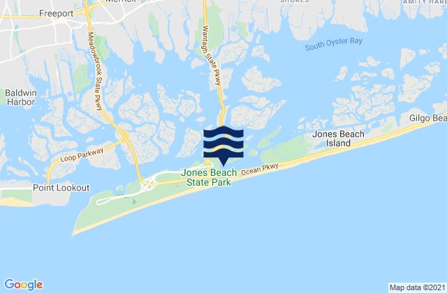 Zachs Bay, United Statesの潮見表地図
