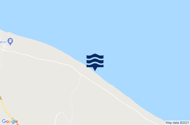 Zalţan, Libyaの潮見表地図