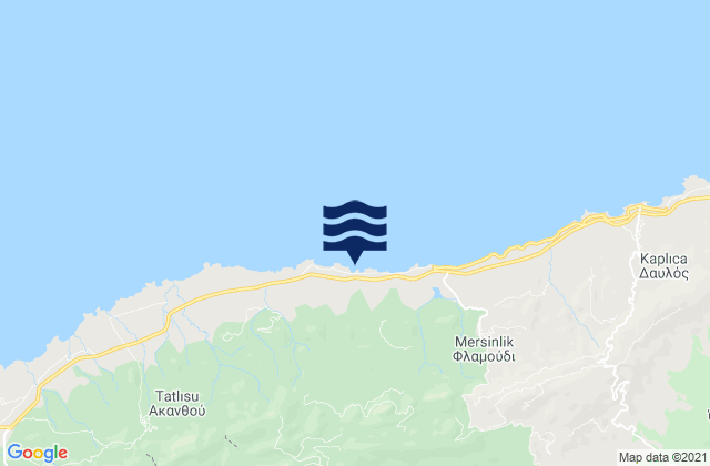 Ágios Iákovos, Cyprusの潮見表地図
