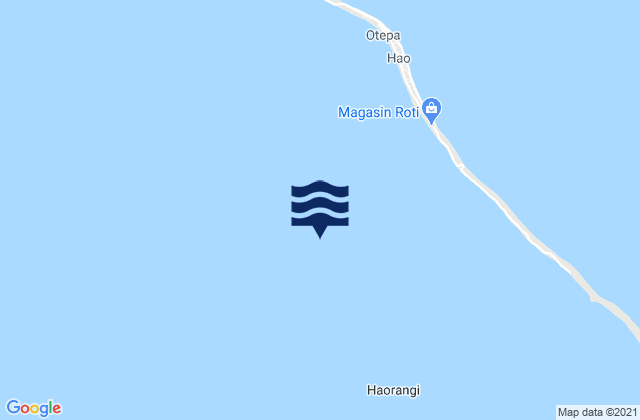 Îles Tuamotu-Gambier, French Polynesiaの潮見表地図