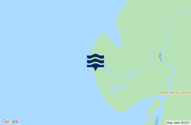 Îlot Indien, Madagascarの潮見表地図