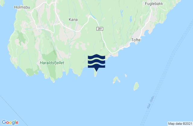 Østnestangen, Norwayの潮見表地図
