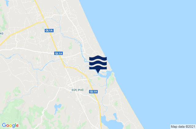 Đức Phổ, Vietnamの潮見表地図